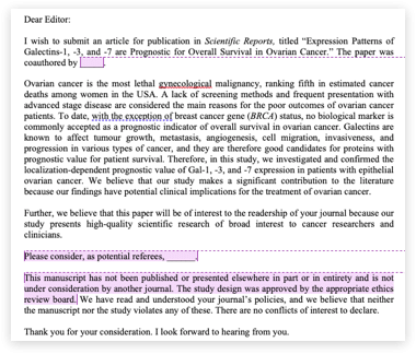 Editors  Scientific Reports